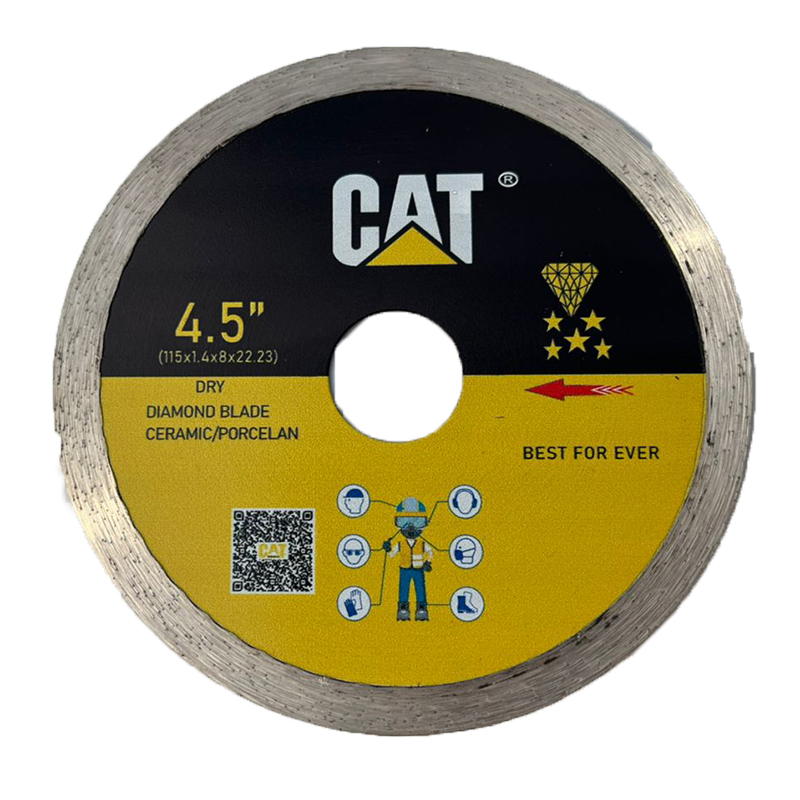 صفحه پرسلان بر 115 میلی متر ساده کت CAT